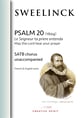 PSALM 20 SATB choral sheet music cover